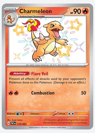 Charmeleon — catalogusbeeld