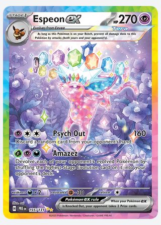 Espeon ex — catalogusbeeld