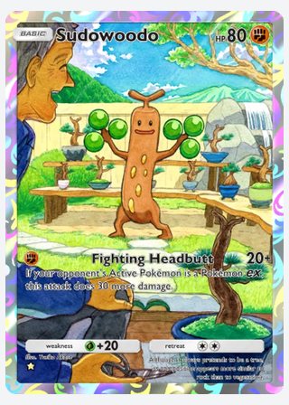 Sudowoodo — catalogusbeeld