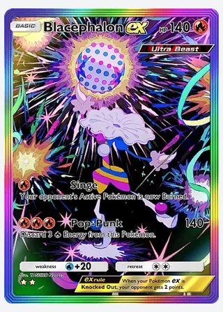 Blacephalon ex — catalogusbeeld