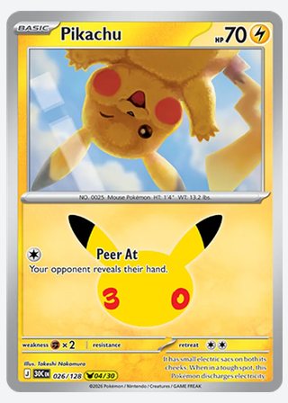 Pikachu — catalogusbeeld