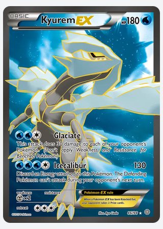Kyurem EX — catalogusbeeld