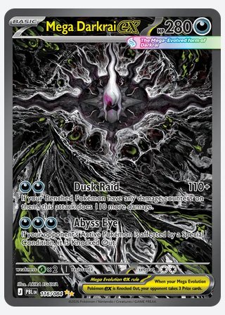 Mega Darkrai ex — catalogusbeeld