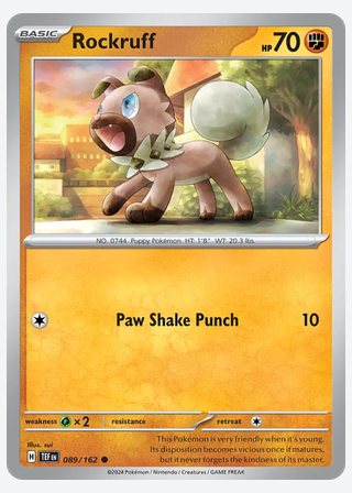Rockruff — catalogusbeeld