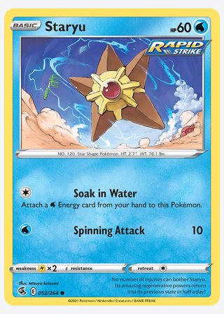 Staryu — catalogusbeeld