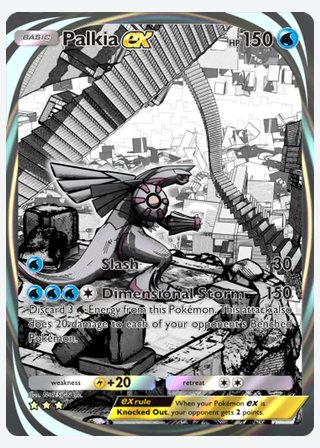 Palkia ex — catalogusbeeld