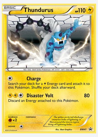 Thundurus — catalogusbeeld