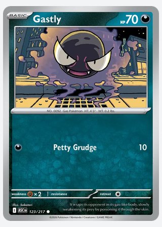 Gastly — catalogusbeeld