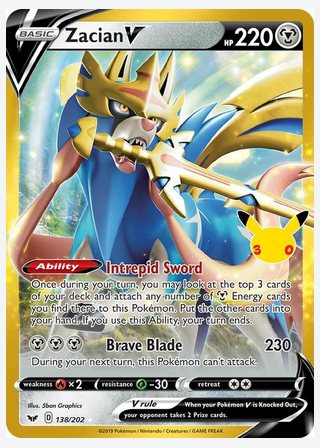 Zacian V — catalogusbeeld