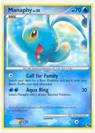 Manaphy — catalogusbeeld