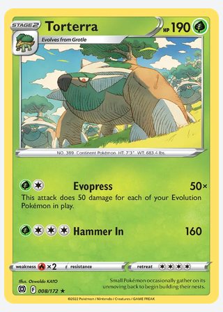 Torterra — catalogusbeeld