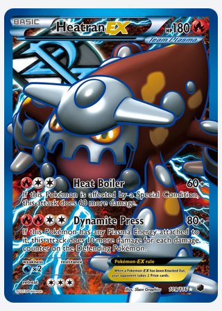 Heatran-EX — catalogusbeeld