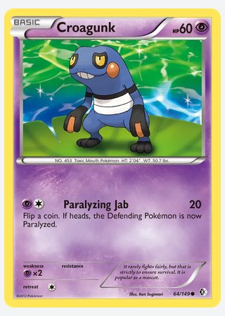 Croagunk — catalogusbeeld