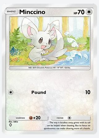 Minccino — catalogusbeeld