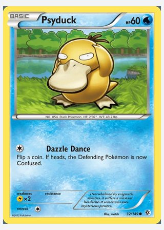 Psyduck — catalogusbeeld