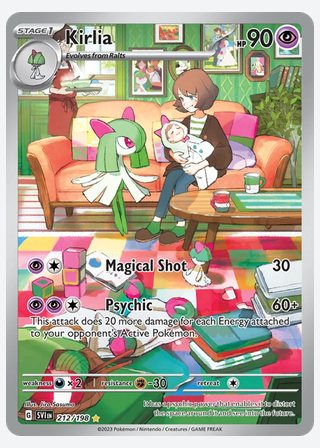 Kirlia — catalogusbeeld