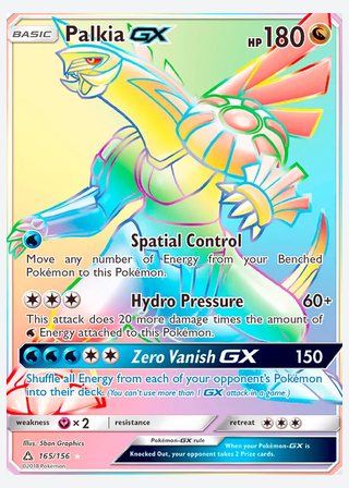 Palkia GX — catalogusbeeld