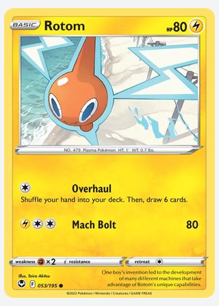 Rotom — catalogusbeeld
