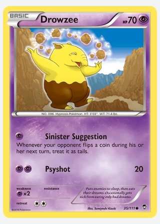 Drowzee — catalogusbeeld