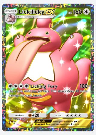 Lickilicky ex — catalogusbeeld