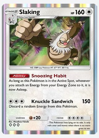 Slaking — catalogusbeeld