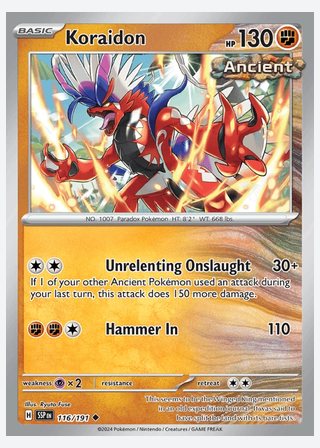 Koraidon — catalogusbeeld