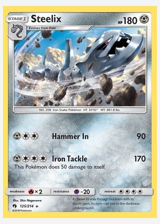 Steelix — catalogusbeeld