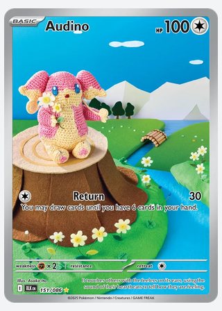 Audino — catalogusbeeld