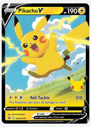 Pikachu V — catalogusbeeld