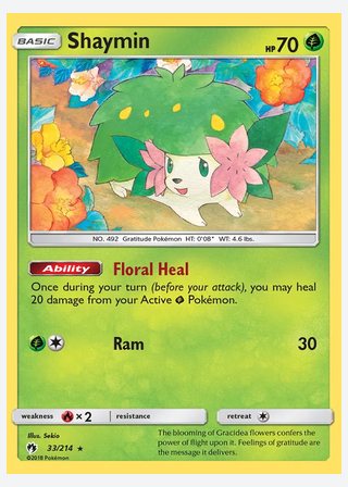 Shaymin — catalogusbeeld