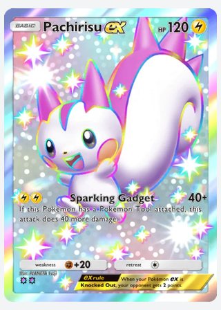 Pachirisu ex — catalogusbeeld