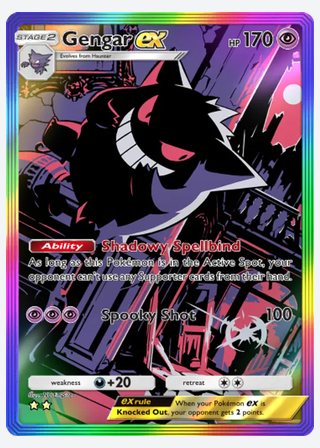 Gengar ex — catalogusbeeld