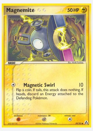 Magnemite — catalogusbeeld