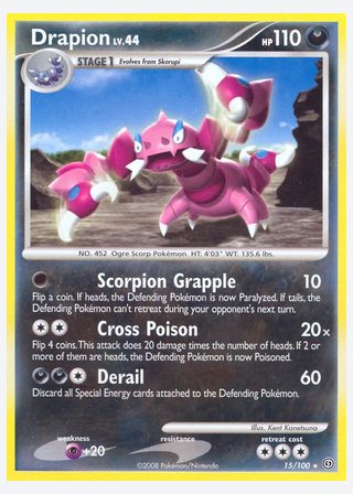 Drapion — catalogusbeeld