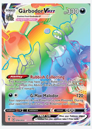 Garbodor VMAX — catalogusbeeld