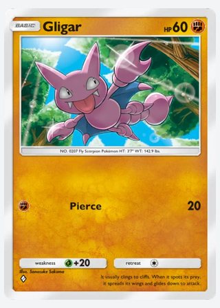 Gligar — catalogusbeeld