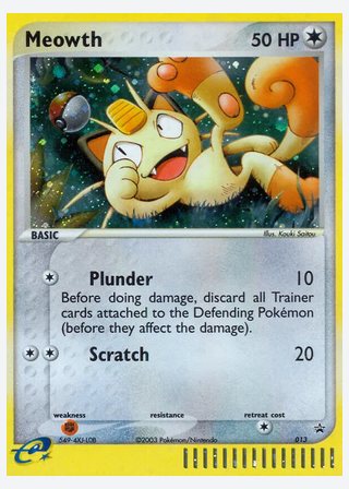 Meowth — catalogusbeeld