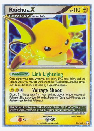 Raichu — catalogusbeeld