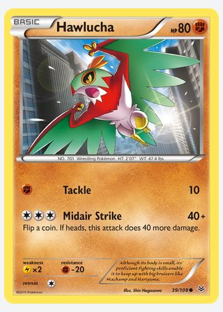 Hawlucha — catalogusbeeld