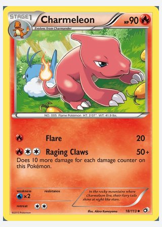 Charmeleon — catalogusbeeld