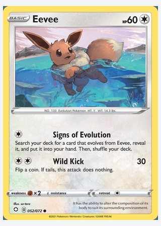 Eevee — catalogusbeeld
