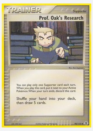 Prof. Oak's Research — catalogusbeeld