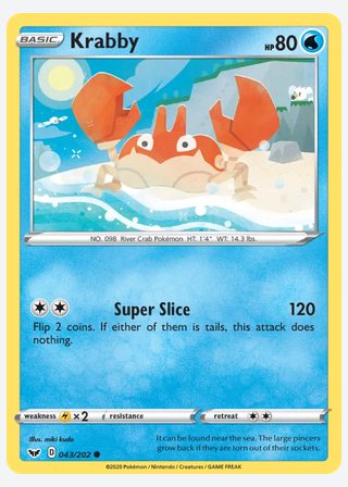 Krabby — catalogusbeeld