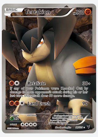 Terrakion — catalogusbeeld