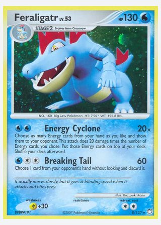 Feraligatr — catalogusbeeld