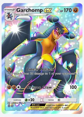 Garchomp ex — catalogusbeeld