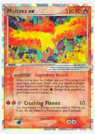 Moltres ex — catalogusbeeld