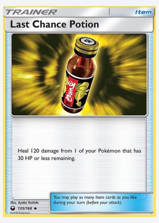 Last Chance Potion — catalogusbeeld