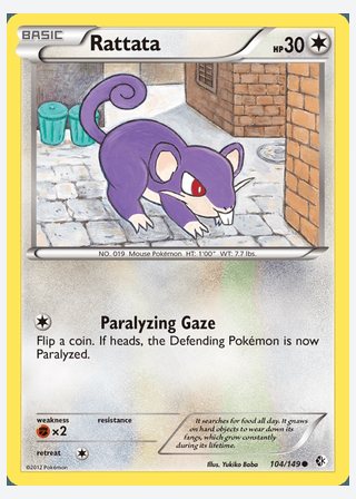 Rattata — catalogusbeeld