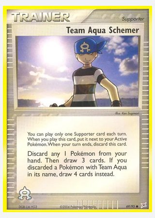 Team Aqua Schemer — catalogusbeeld